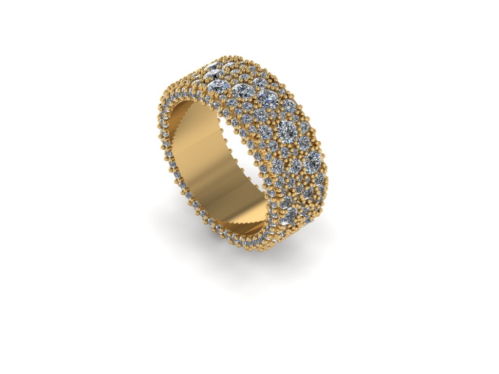 Constellation Ring – 18K Gold 4.65ct