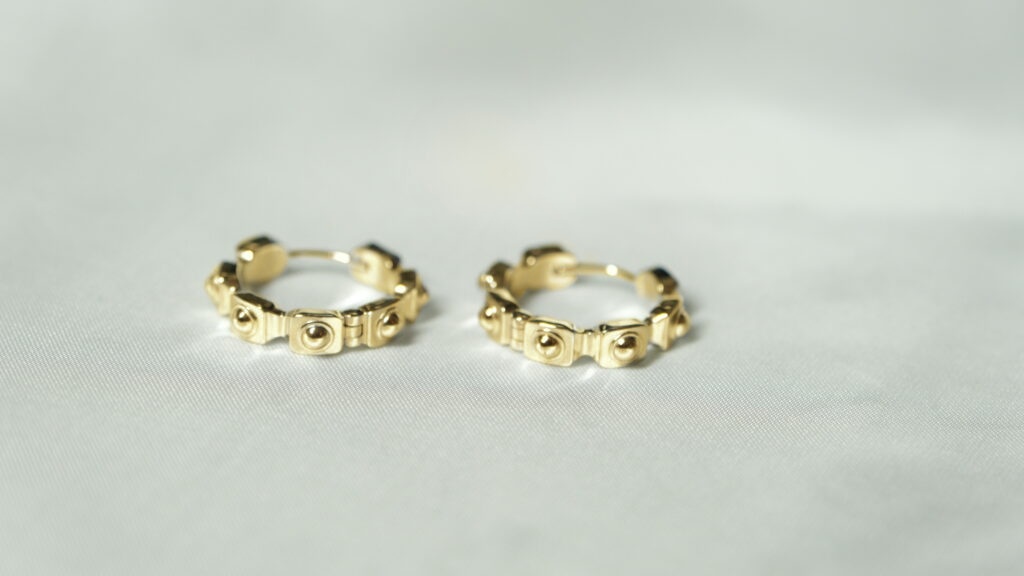Empire Earrings – 18K Vermeil Gold Empire Earrings – 18K Vermeil Gold