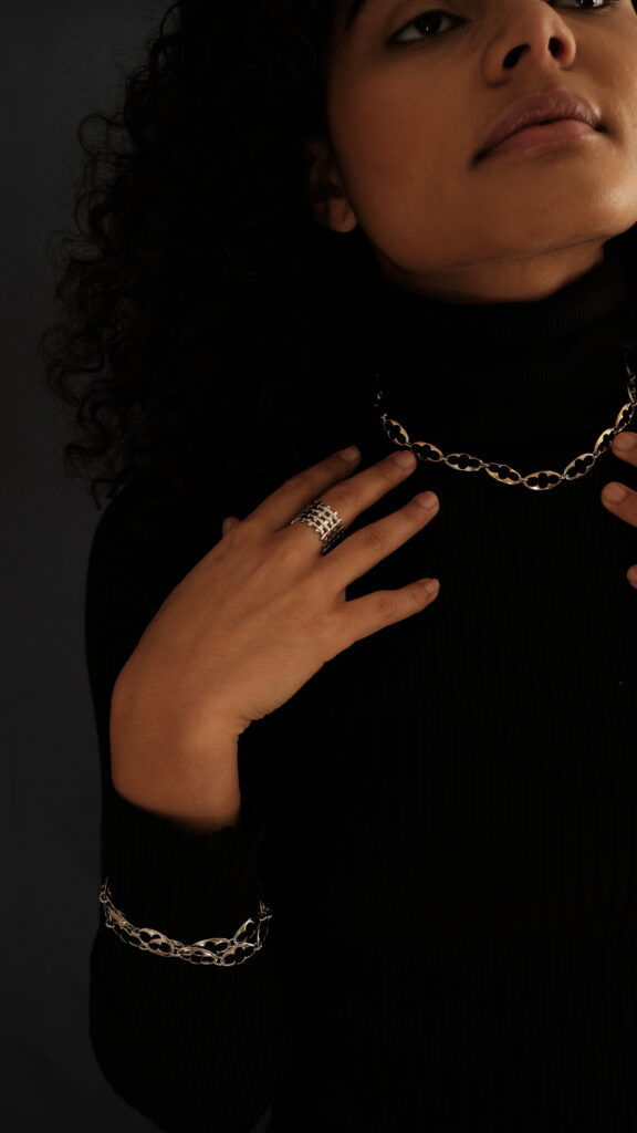 Esther Link Necklace – Sterling Silver Esther Link Necklace – Sterling Silver