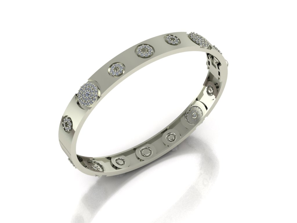 Love Bubble Bracelet – Platinum