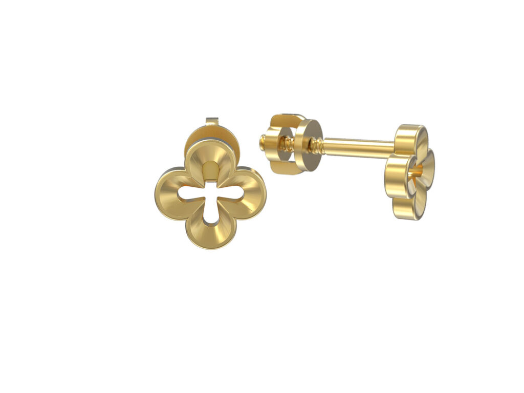 Yaffe Earrings – 18K Gold