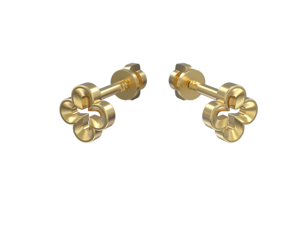 Yaffe Earrings – 18K Gold