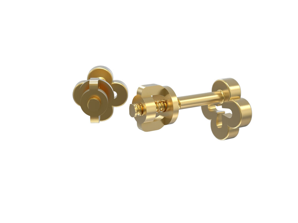 Yaffe Earrings – 18K Gold