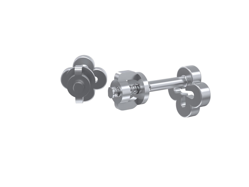 Yaffe Earrings – Platinum