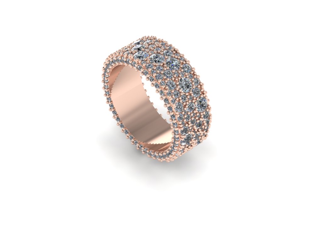 Constellation Ring – 18K Rose Gold 4.65ct
