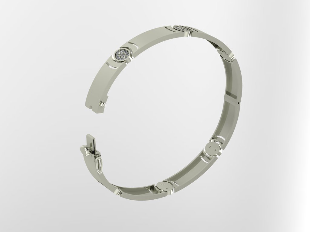 Arc Bracelet – Platinum 0.72ct Arc Bracelet – Platinum 0.72ct