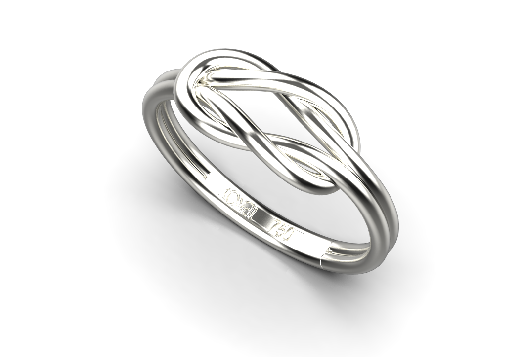 Knot Ring – Platinum