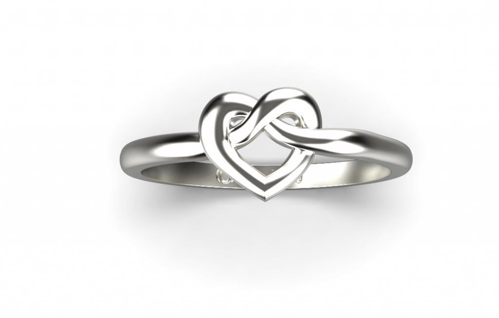 Love Ring – 18K White Gold Love Ring – 18K White Gold