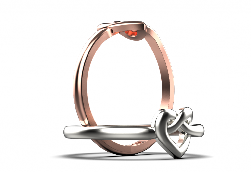 Love Ring – 18K White Gold Love Ring – 18K White Gold