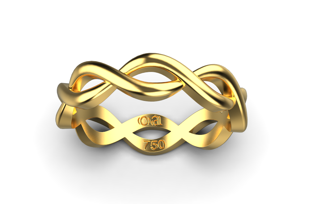 Eternity Ring – 18K Gold