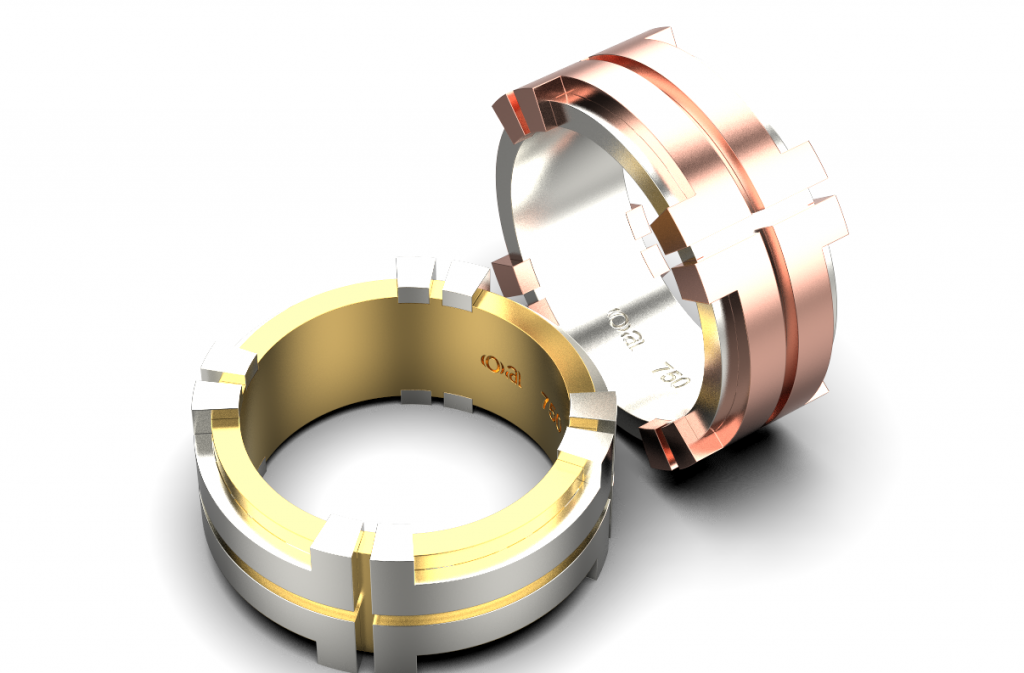 T-Crown Ring  – Platinum