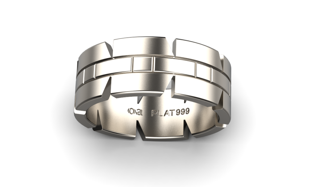 Linear Ring – Platinum