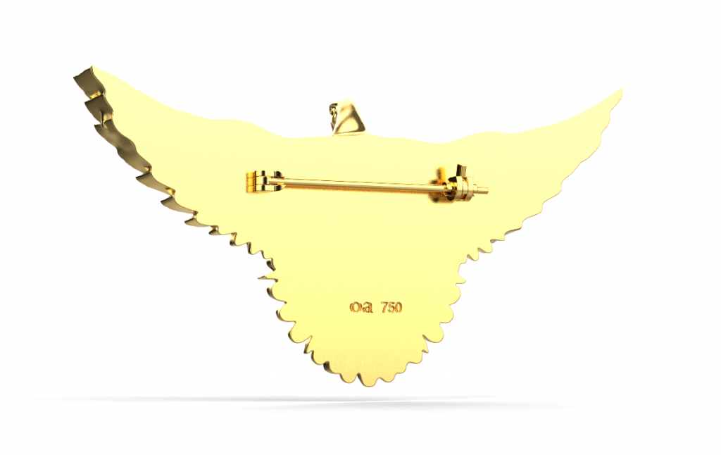 Dove Brooch – 18K Gold Dove Brooch – 18K Gold