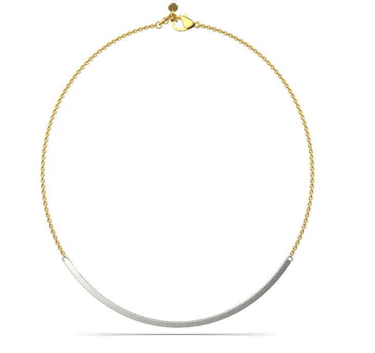 Katy Necklace – 18K Gold, White Gold Katy Necklace – 18K Gold, White Gold