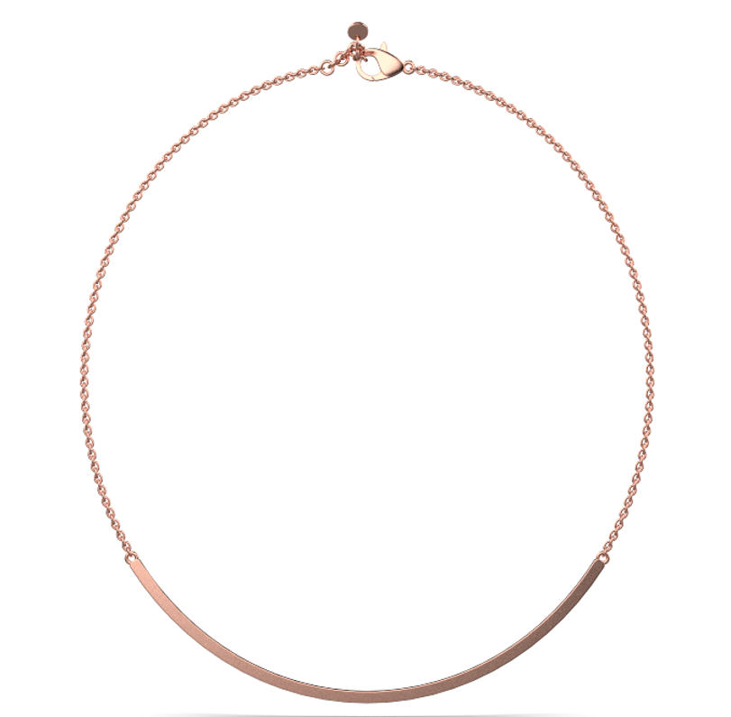 Katy Necklace - 18K Rose Gold - ODOZIAKUCHI