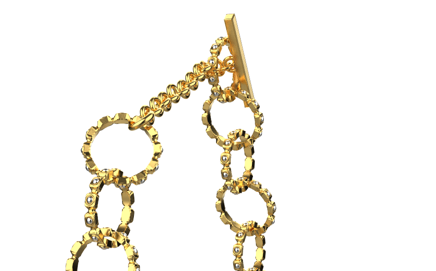 Empire Necklace – 18K Vermeil Gold Empire Necklace – 18K Vermeil Gold