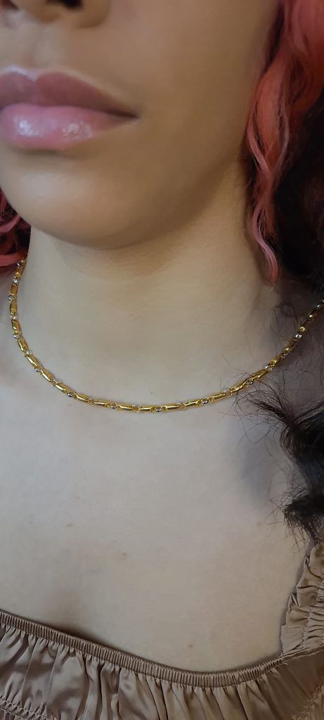 Molten Necklace – 18K Gold