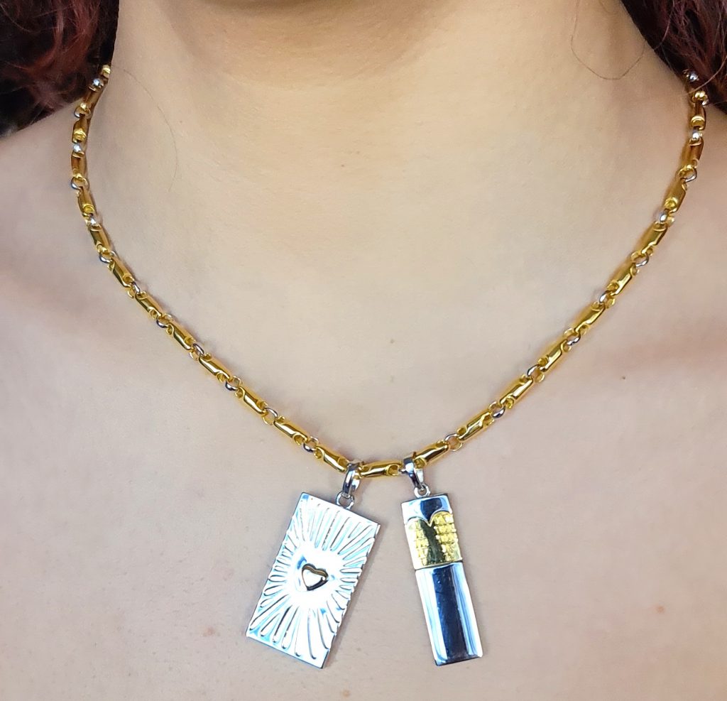 Engraved Bar Necklaces