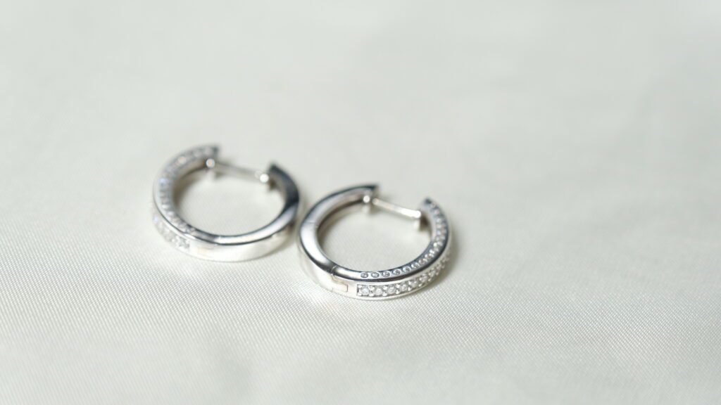 Loop Earrings – Platinum – 1.026ct
