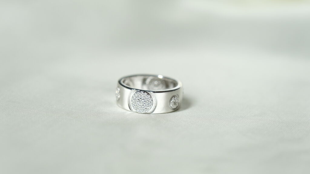 Love Bubble Ring – 18K White Gold 0.92ct Love Bubble Ring – 18K White Gold 0.92ct