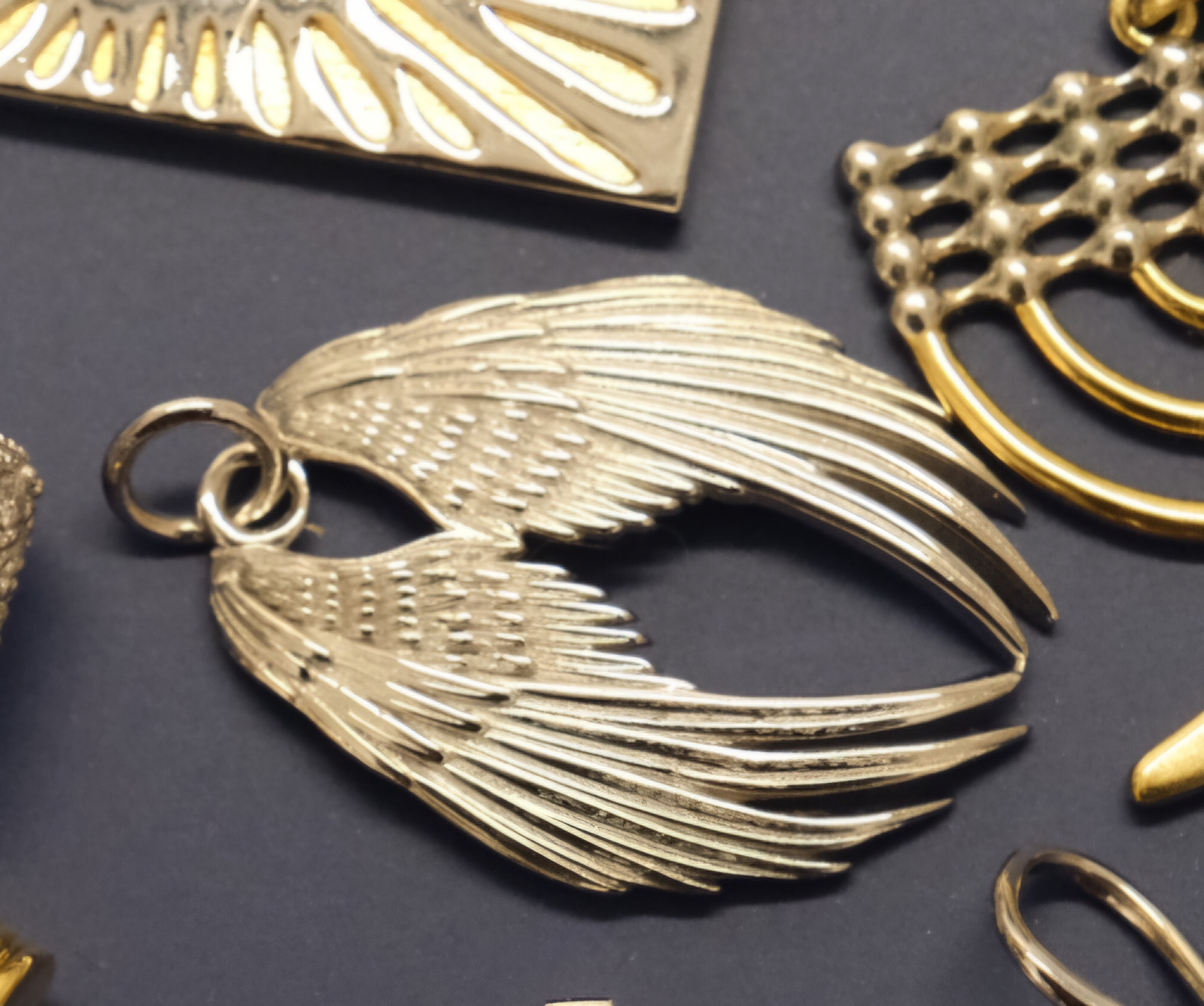 Angel Wings Pendant – Sterling Silver