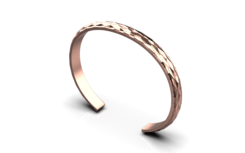 Mosaïque Bracelet – 18K Rose Gold