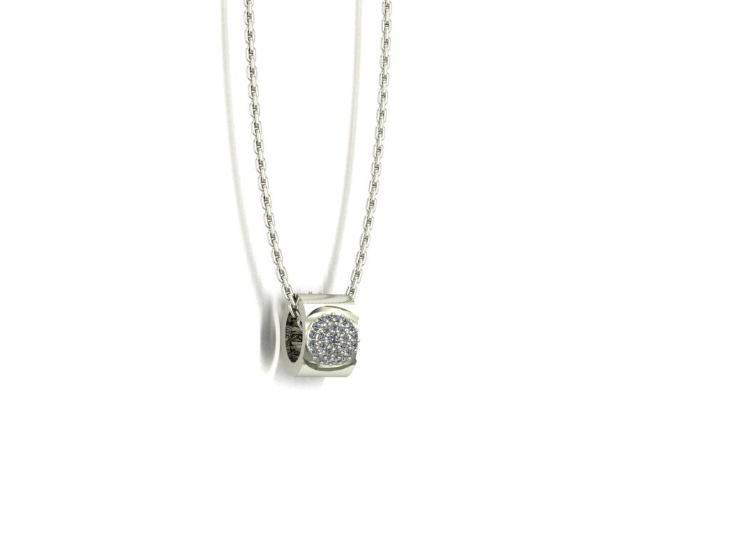 Love Bubble Pendant – Platinum 0.34ct Love Bubble Pendant – Platinum 0.34ct