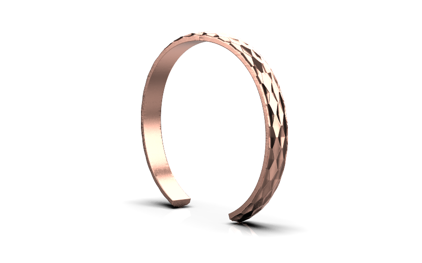 Mosaïque Bracelet – 18K Rose Gold