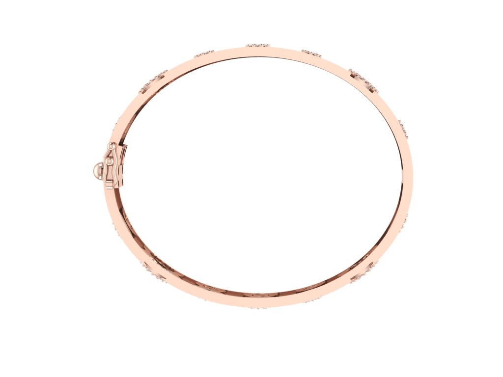 Love Bubble Bracelet – 18K Rose Gold 2.16ct