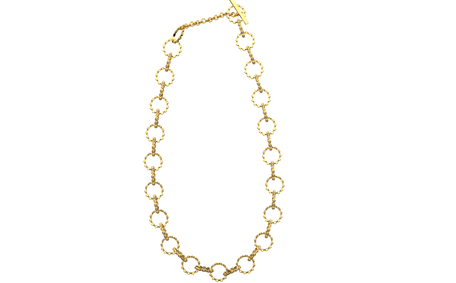 Empire Necklace – 18K Vermeil Gold Empire Necklace – 18K Vermeil Gold