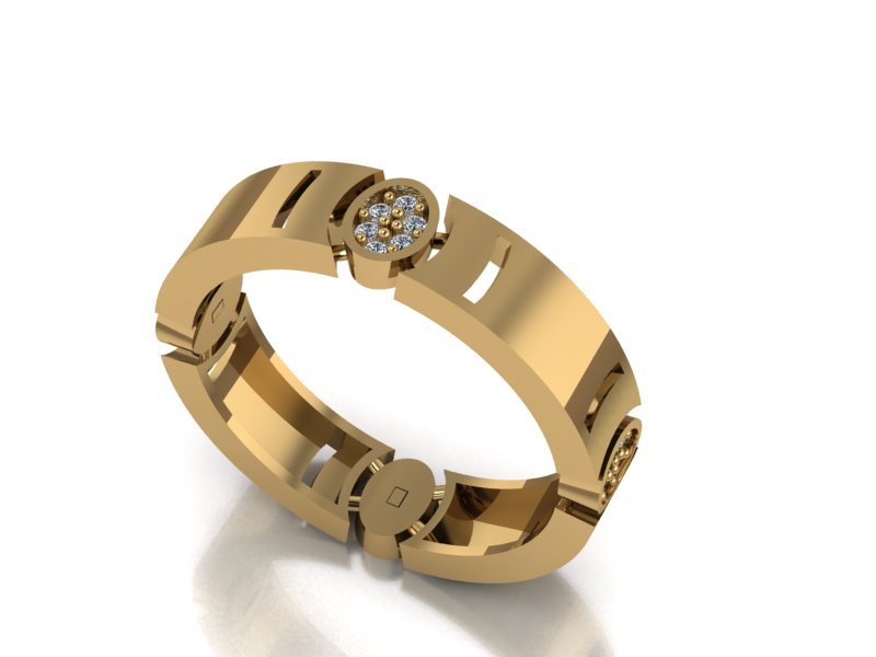 Arc Ring – 18K Gold 0.24ct Arc Ring – 18K Gold 0.24ct