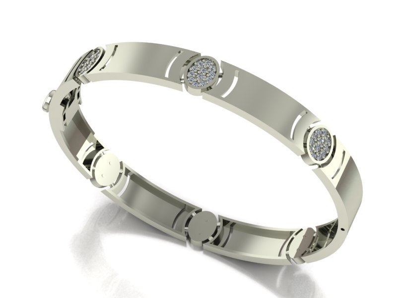 Arc Bracelet – Platinum 0.72ct Arc Bracelet – Platinum 0.72ct
