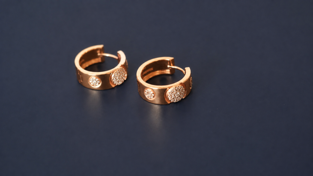 Love Bubble Earrings – 18K Rose Gold