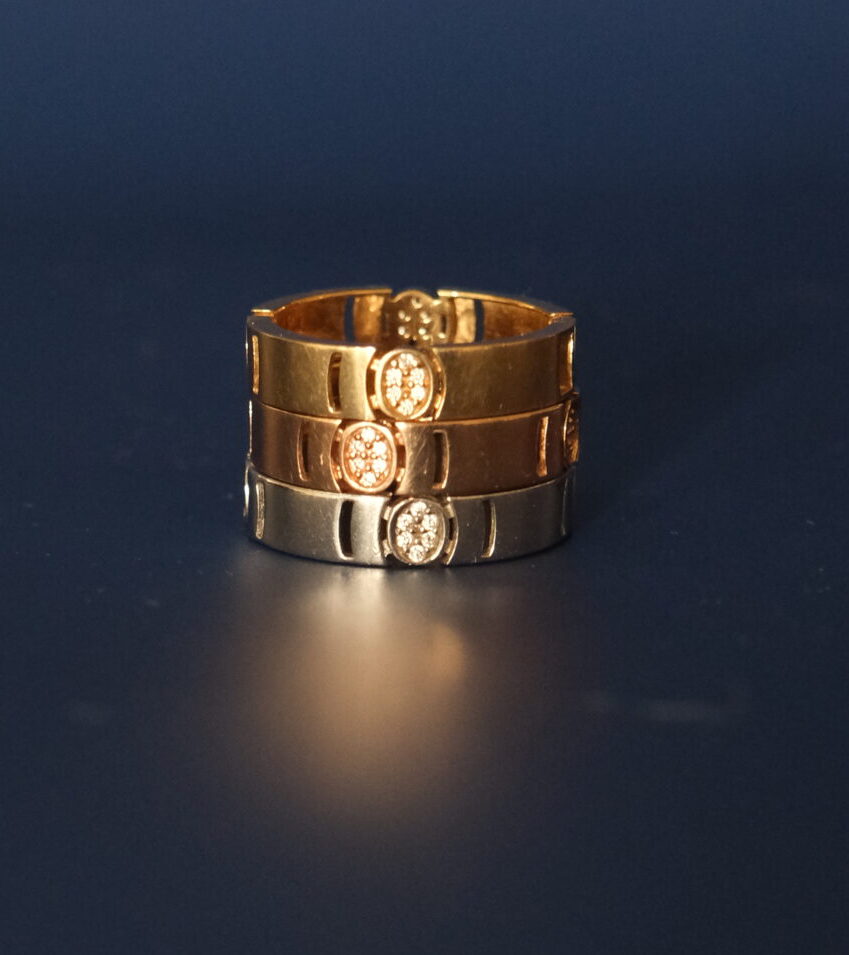 Arc Ring – 18K Rose Gold 0.24ct
