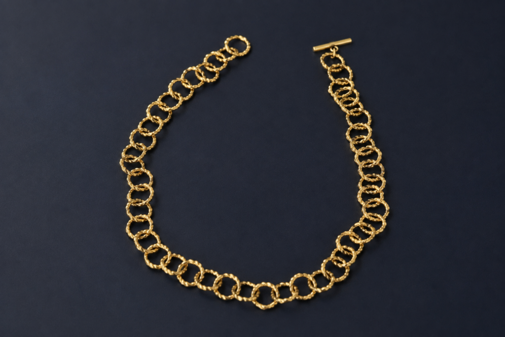 Empire Necklace – 18K Vermeil Gold Empire Necklace – 18K Vermeil Gold
