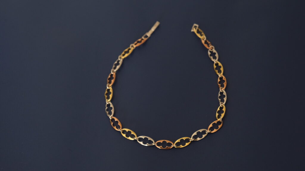 Esther Link Necklace – 18K Gold, Rose Gold, Rhodium Plated Sterling Silver Esther Link Necklace – 18K Gold, Rose Gold, Rhodium Plated Sterling Silver