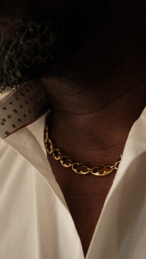 Gold necklace