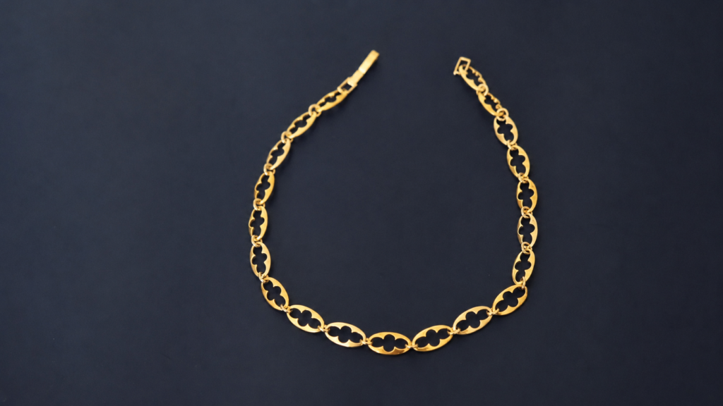 Esther Link Necklace -18K Vermeil Gold