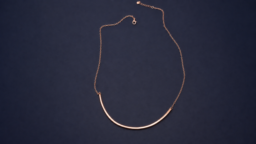 Katy Necklace – 18K Rose Gold
