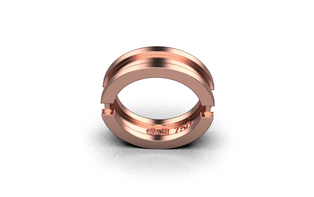 Aku Ring – 18K Rose Gold