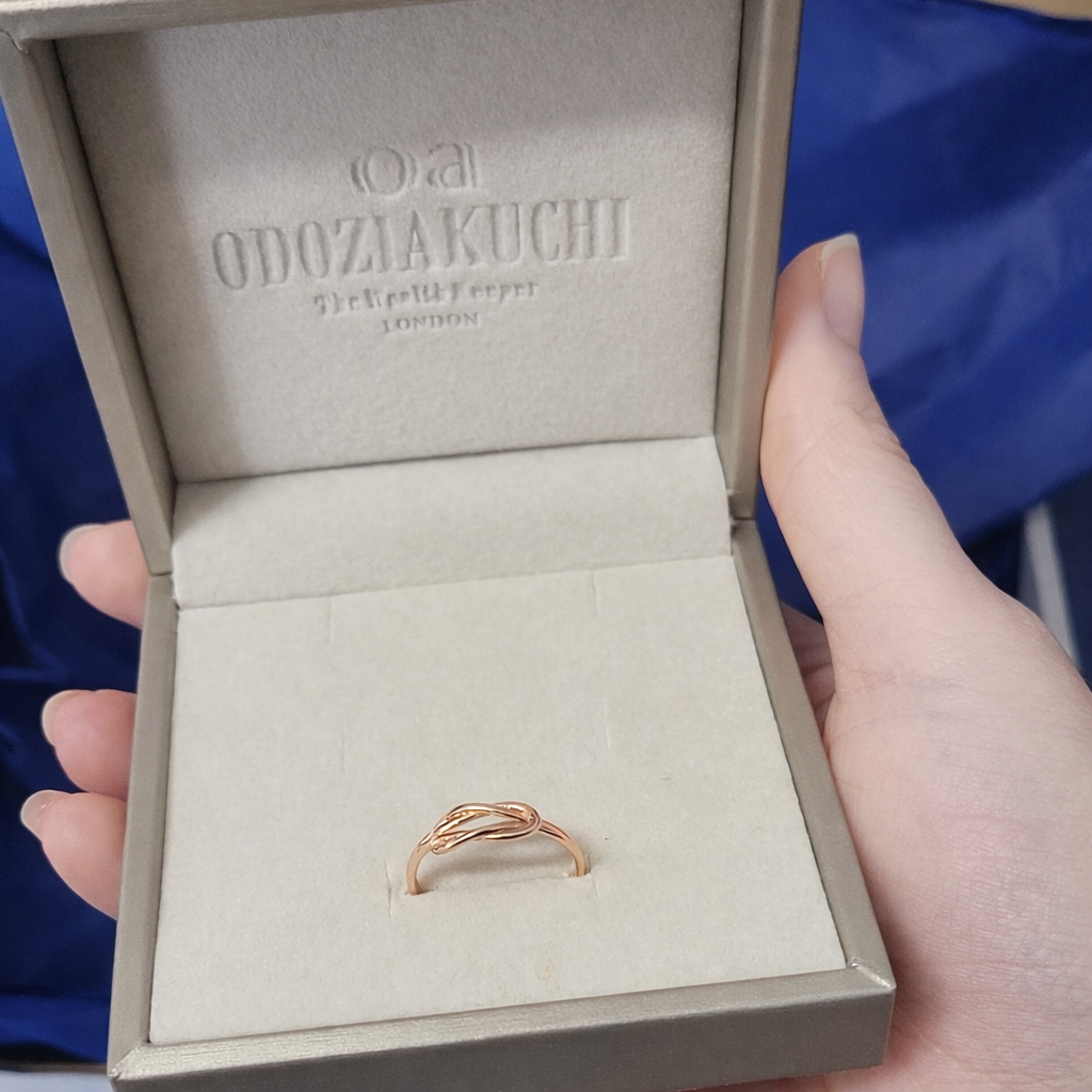 Knot Ring – 18K Rose Gold Knot Ring – 18K Rose Gold
