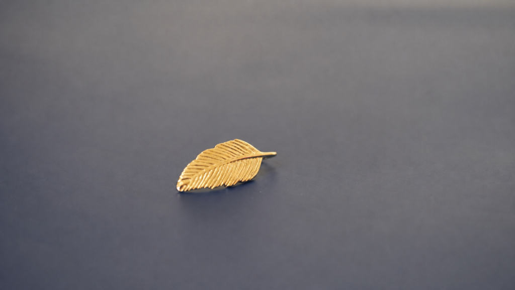 Leaf Pendant – 18K Gold Leaf Pendant – 18K Gold
