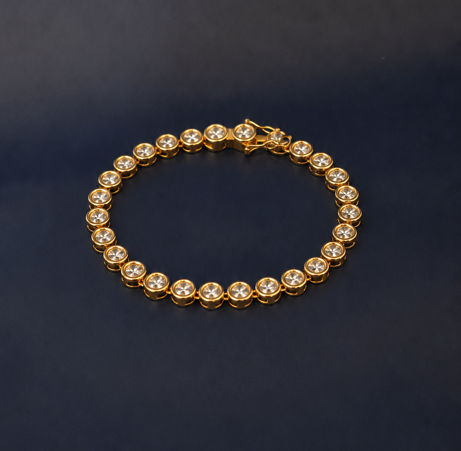 Micro Pave Bracelet – 18K Gold – 1.13ct