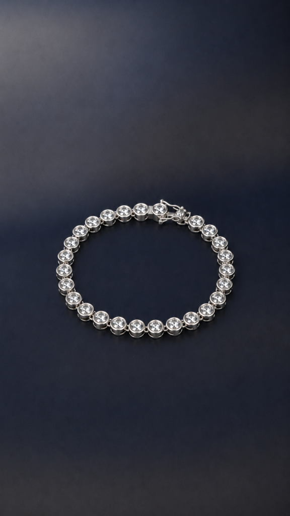 Micro Pave Bracelet – 18K White Gold – 1.13ct