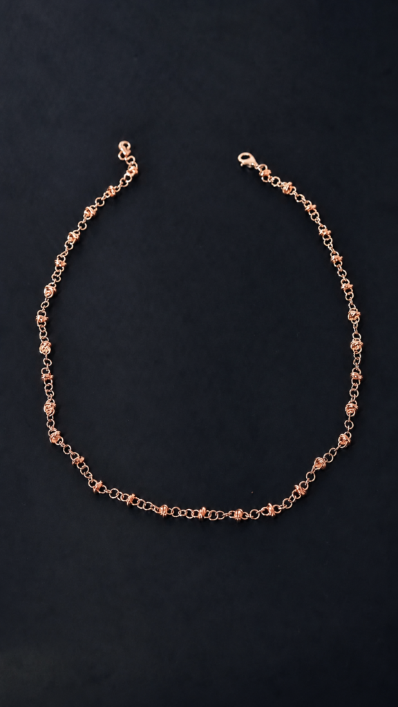 Pomegranate Fine Necklace – 18K Rose Gold