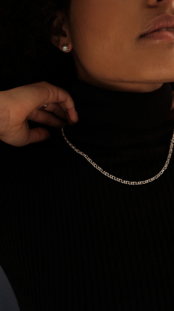 Nanya Link Necklace – Sterling Silver Nanya Link Necklace – Sterling Silver