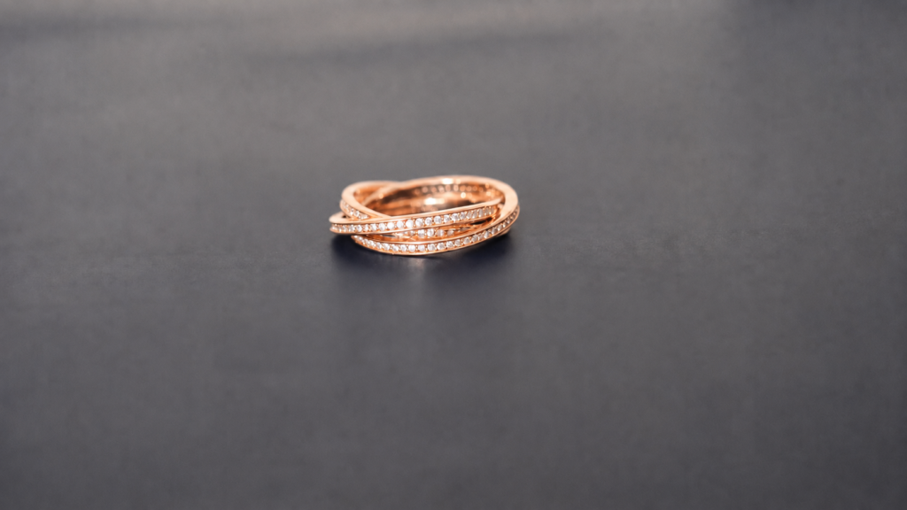 Serenity Band Ring – 18K Rose Gold – 1.19ct Serenity Band Ring – 18K Rose Gold – 1.19ct
