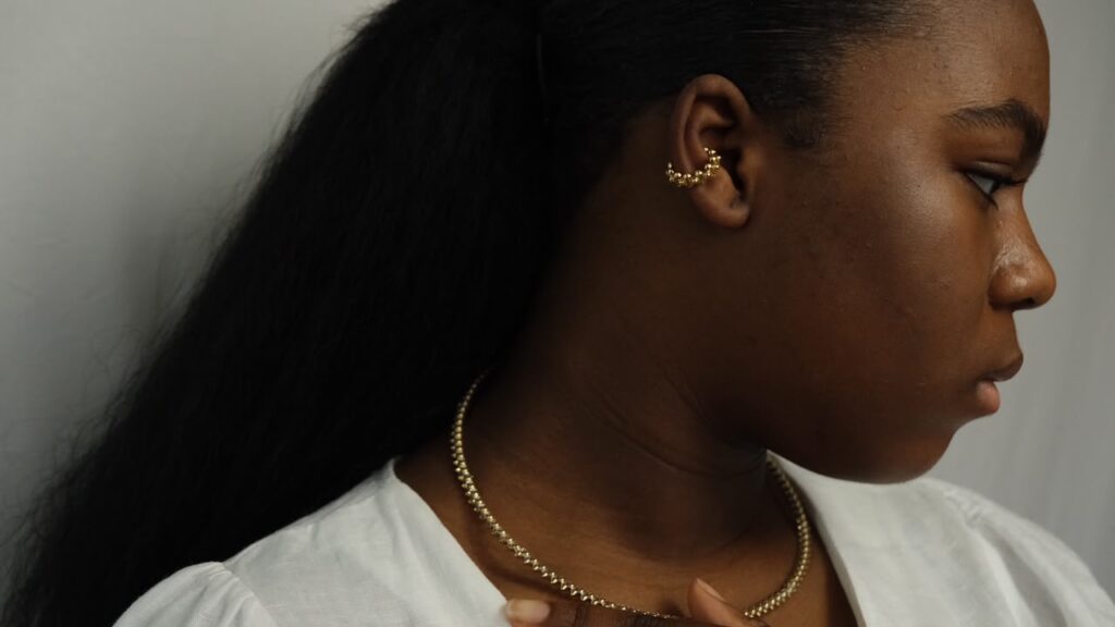 Gold necklace