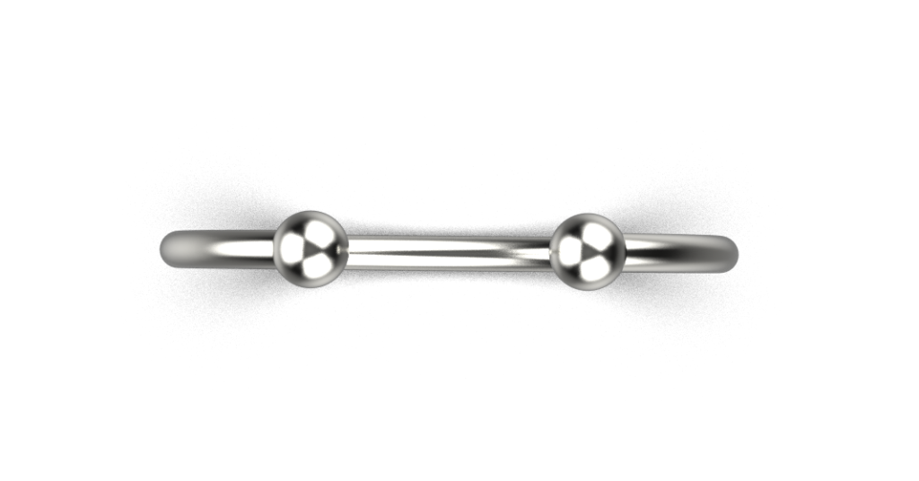 Ball Torque Bracelet – 18K White Gold Ball Torque Bracelet – 18K White Gold