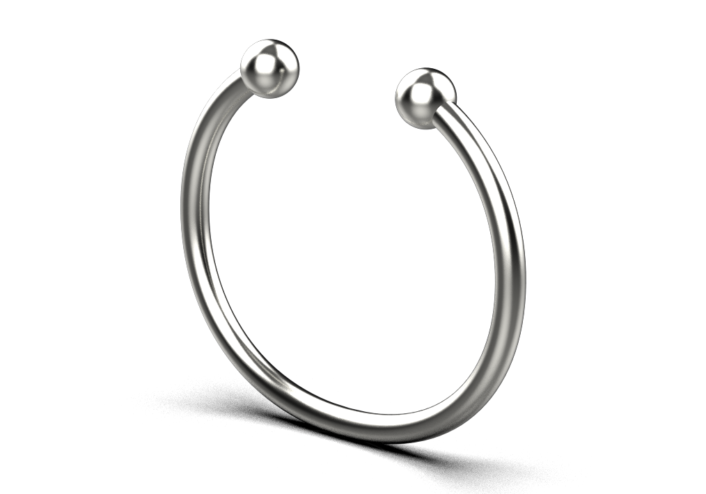 Ball Torque Bracelet – 18K White Gold Ball Torque Bracelet – 18K White Gold